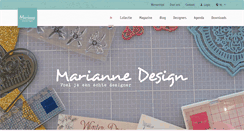 Desktop Screenshot of mariannedesign.nl